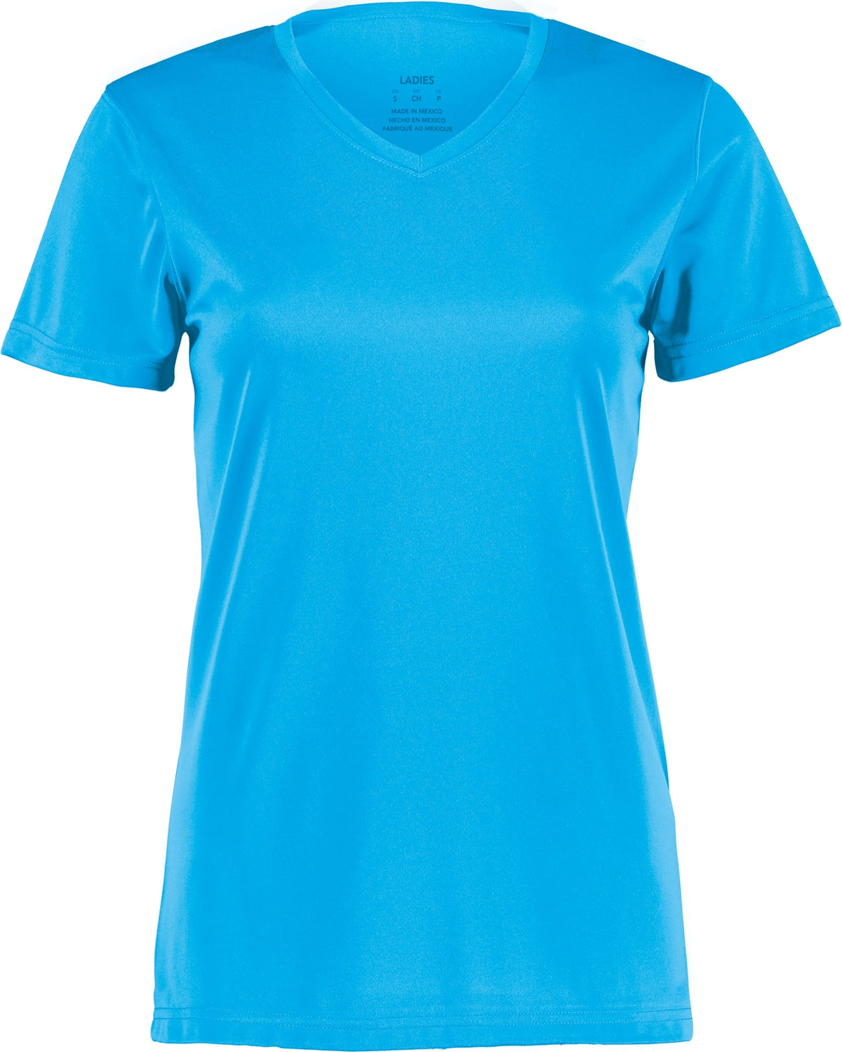 Front View of POWER BLUE LADIES NEXGEN WCKING TEE
