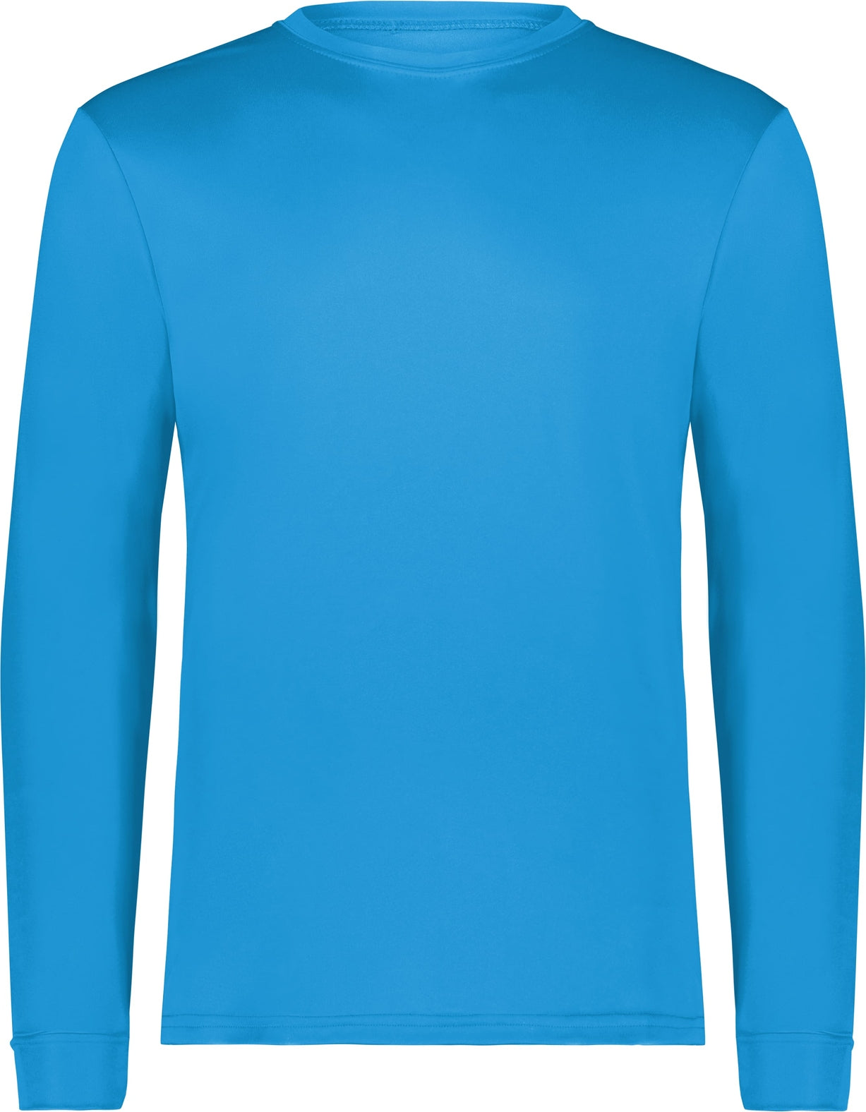 POWER BLUE WICKING LONG SLEEVE T-SHIRT