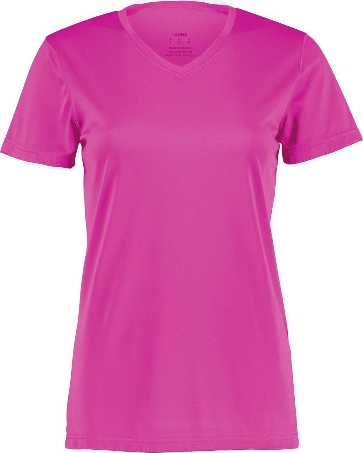Front View of POWER PINK LADIES NEXGEN WCKING TEE