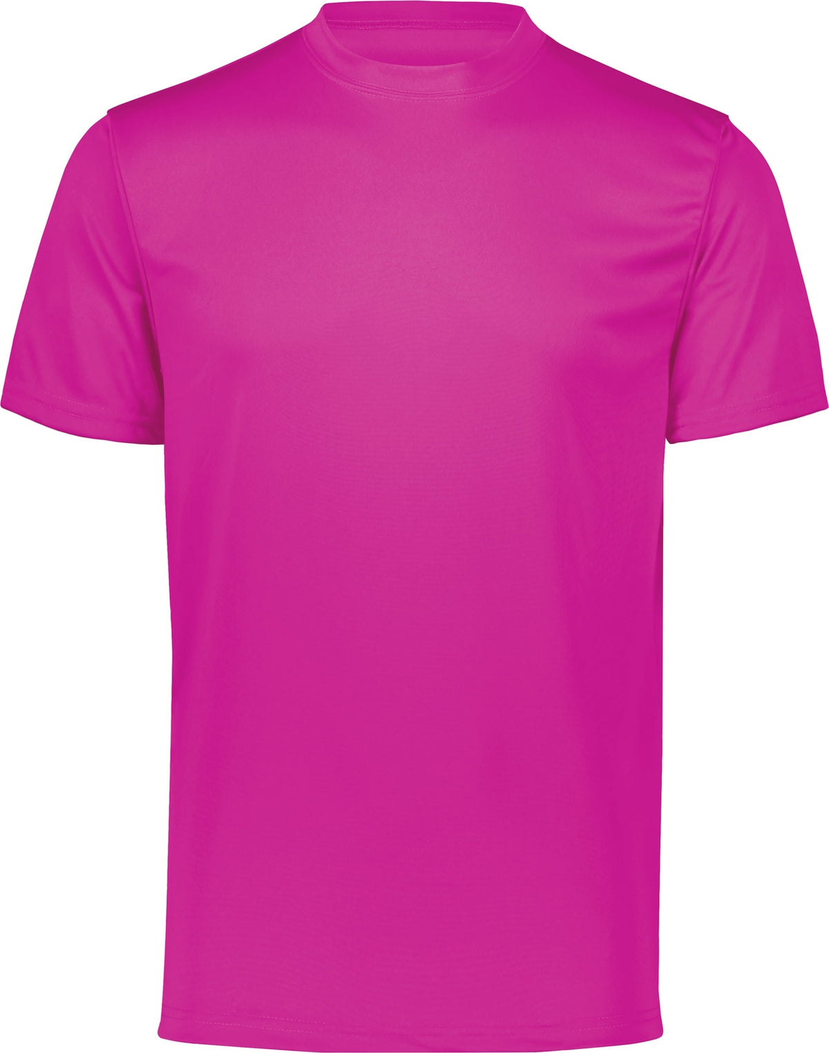 Front View of POWER PINK YOUTH NEXGEN WICKING TEE