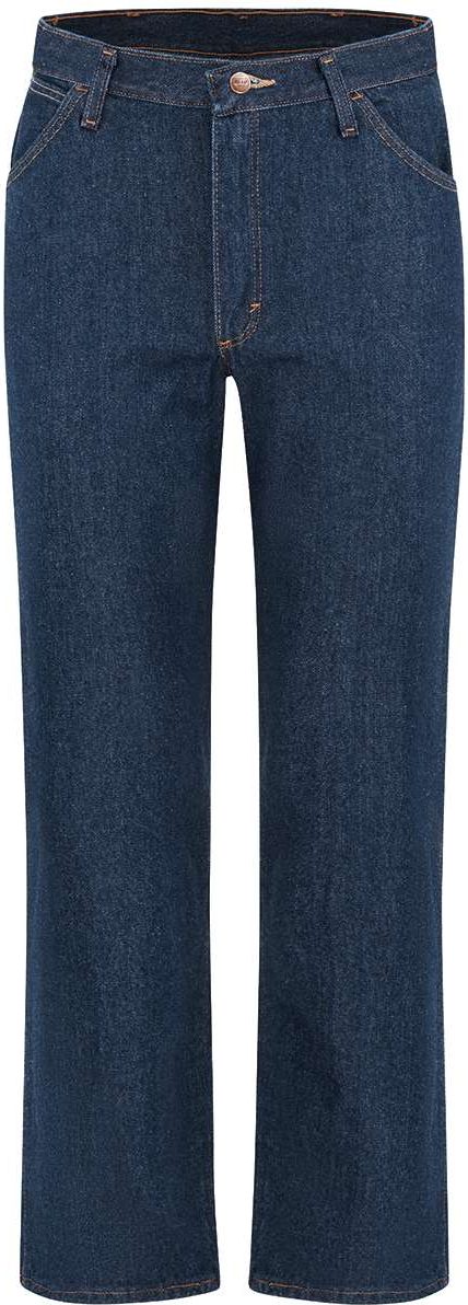 Front View of Prewashed Indigo - 30I Classic Work Jeans - Odd Sizes - PD54ODD