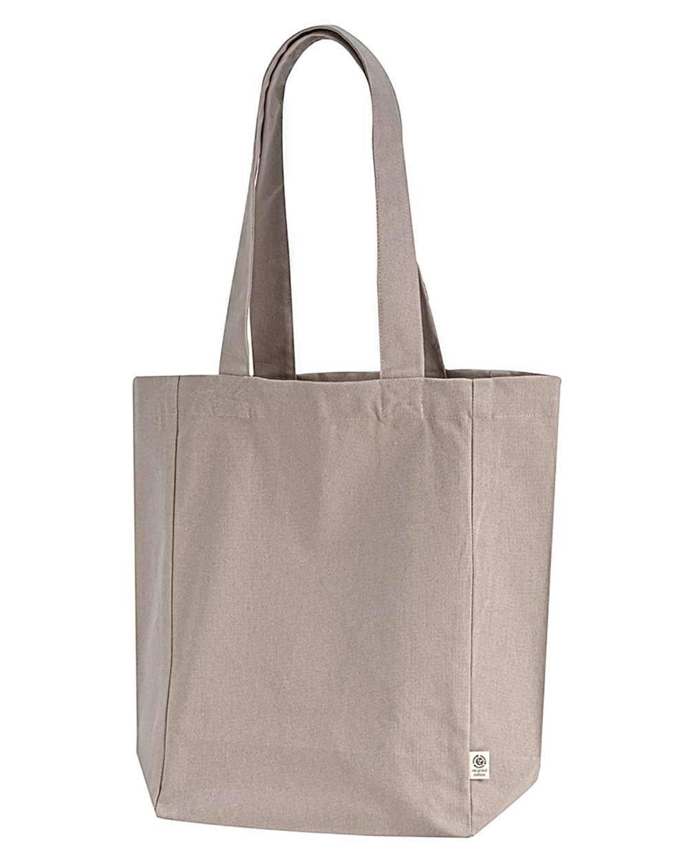 Front View of Pumice Reclaimist Bookish Tote - EC8201