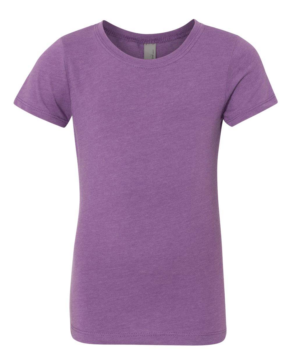 Front View of Purple Berry Girls’ CVC Princess T-Shirt - 3712