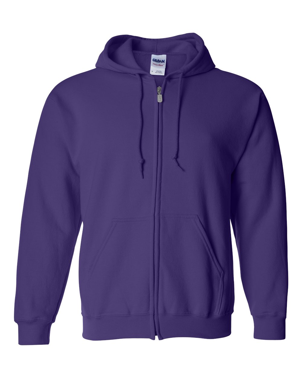 Purple Heavy Blend™ Full-Zip Hooded Sweatshirt - 18600