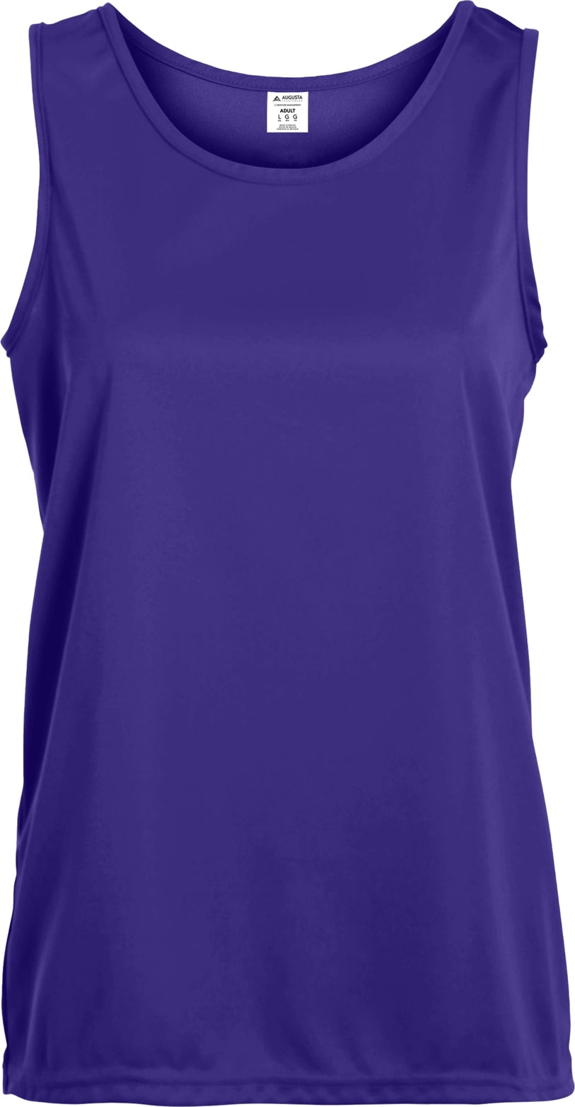 PURPLE LADIES TRAINING TANK
