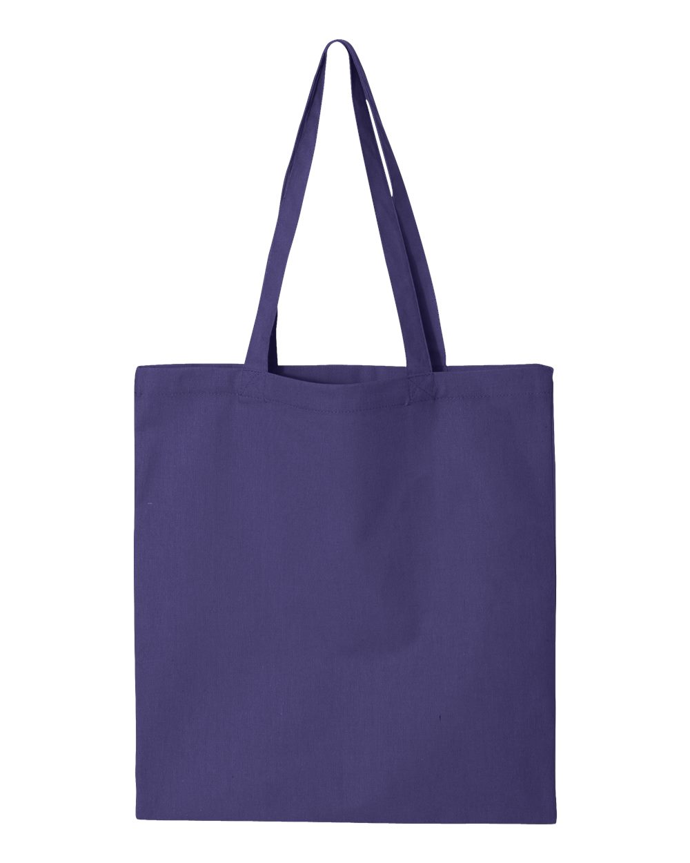 Front View of Purple Nicole Tote - 8860