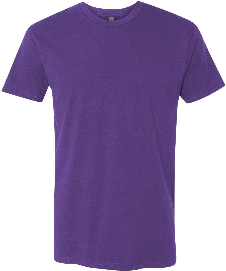 Front View of Purple Rush Cotton T-Shirt - 3600