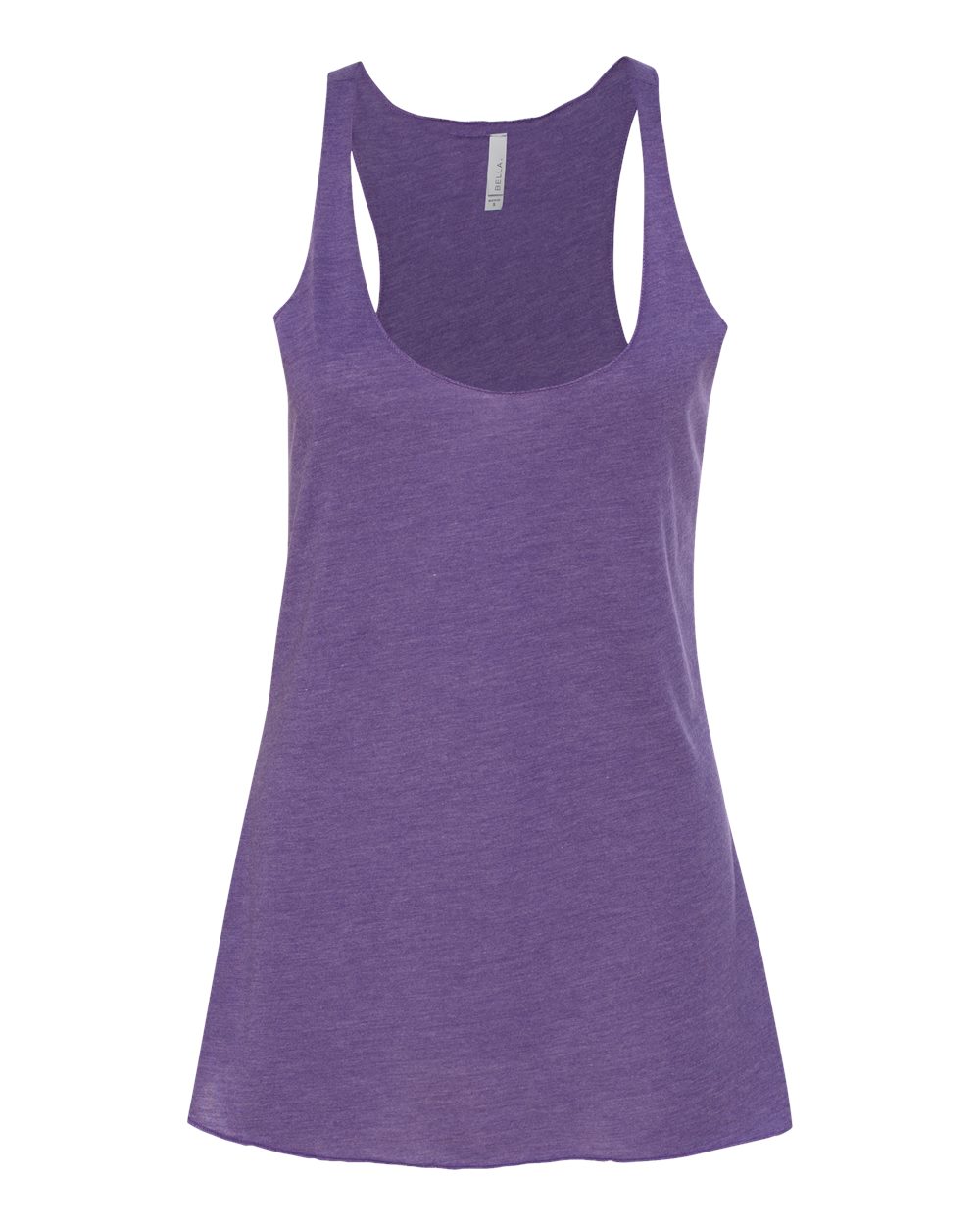 Purple Triblend Women's Triblend Racerback Tank - 8430