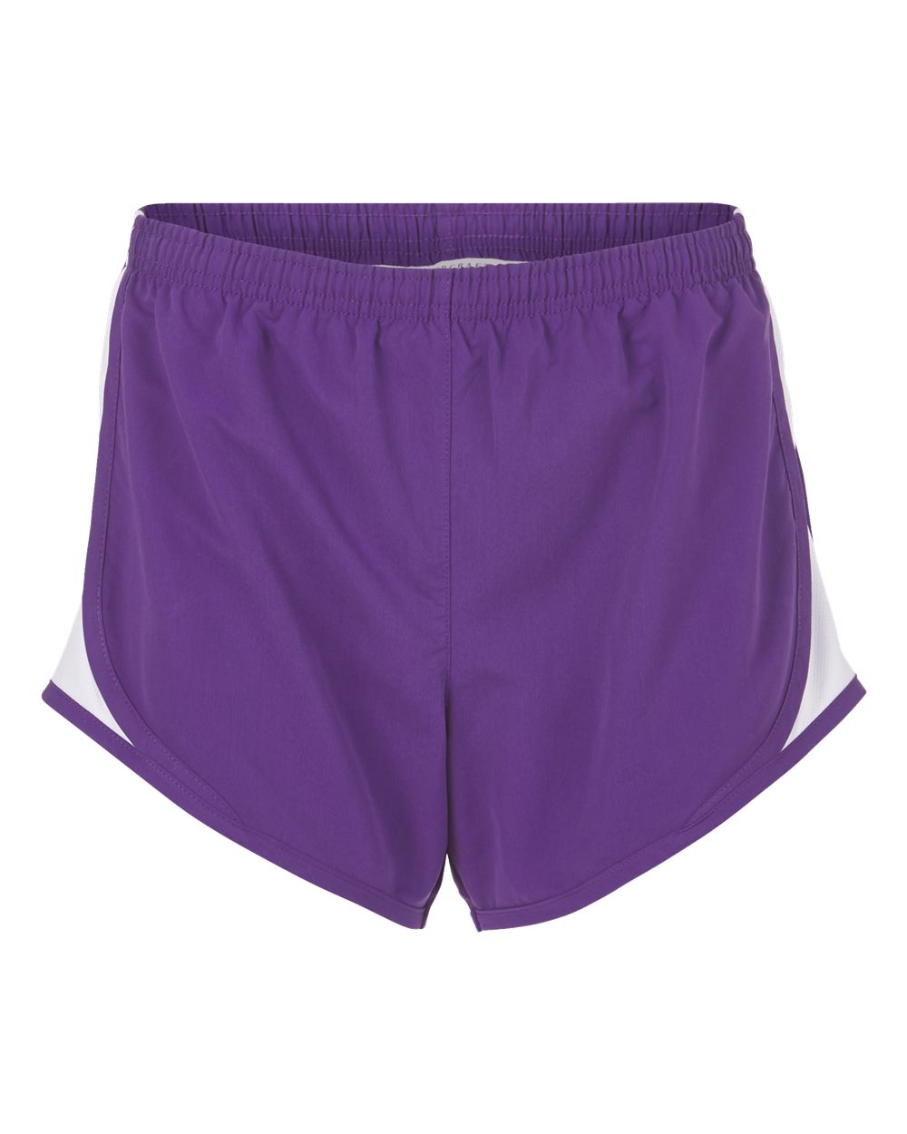 Front View of Purple Women's Sport Shorts - BW6102