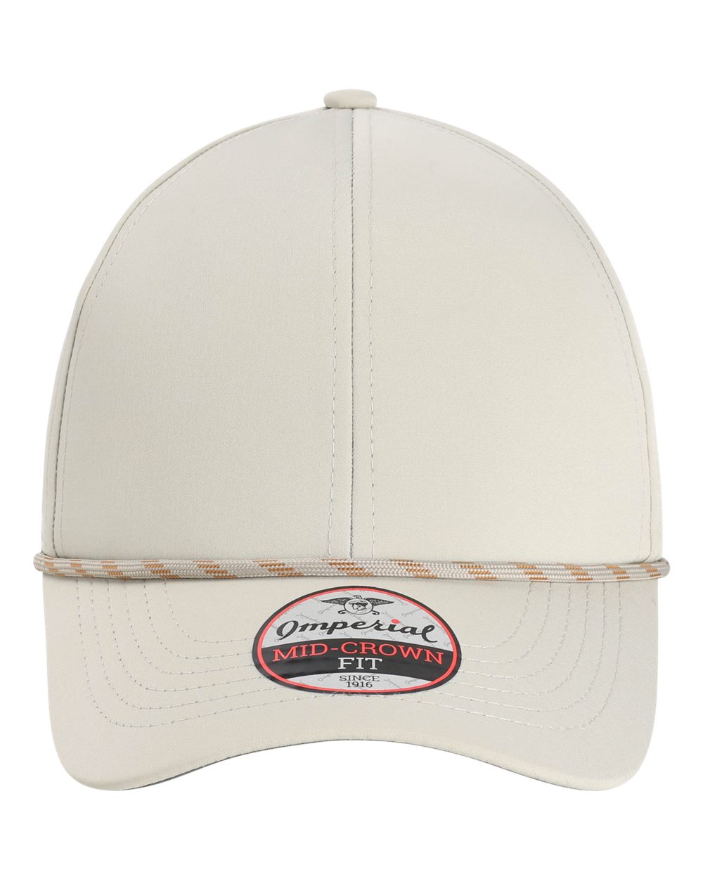 Front View of Putty The Habanero Performance Rope Cap - 6054