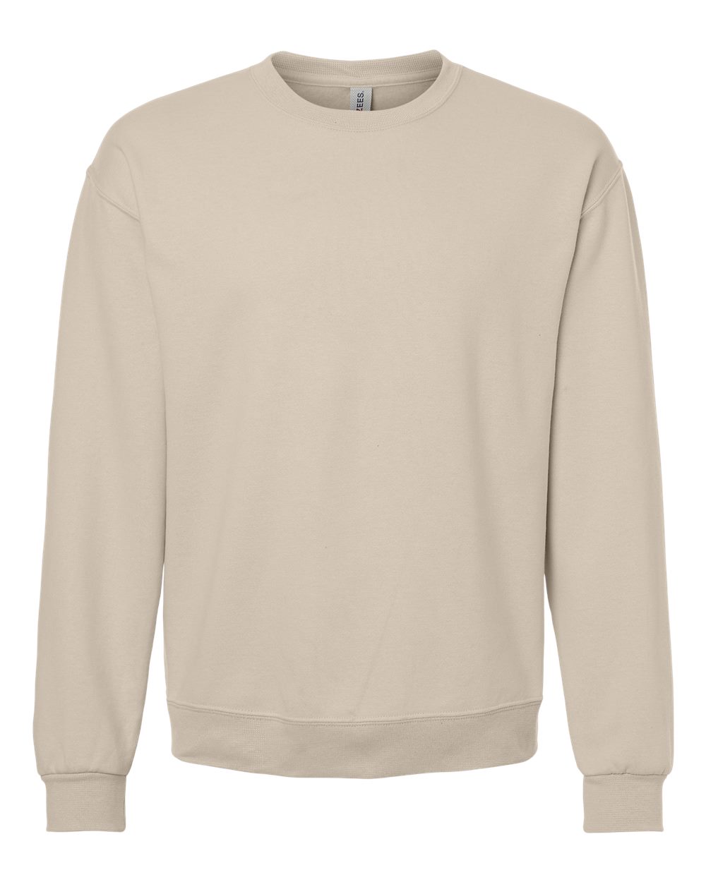 Front View of Putty Ultimate CVC Crewneck Sweatshirt - IC48MR
