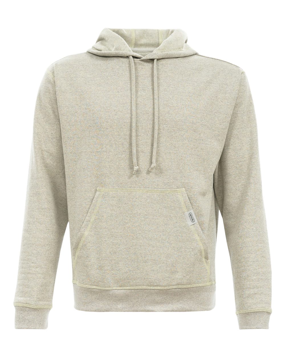 Front View of Rainbow Fleece Hooded Sweatshirt - RC1093