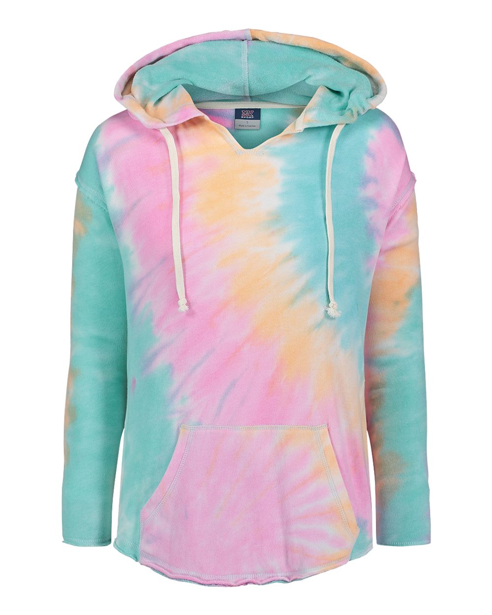 Rainbow Sorbet Women's Angel Terry Nora Pullover - W17122