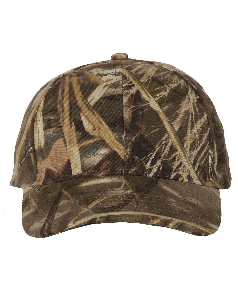 Front View of Realtree Max4 Licensed Camo Cap - LC10