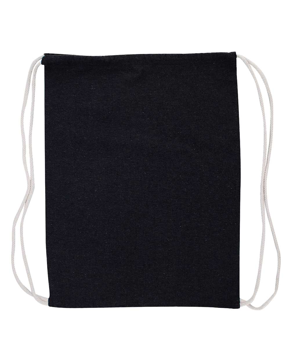 Front View of Recycled Black Economical Recycled Sport Pack - OAD101R