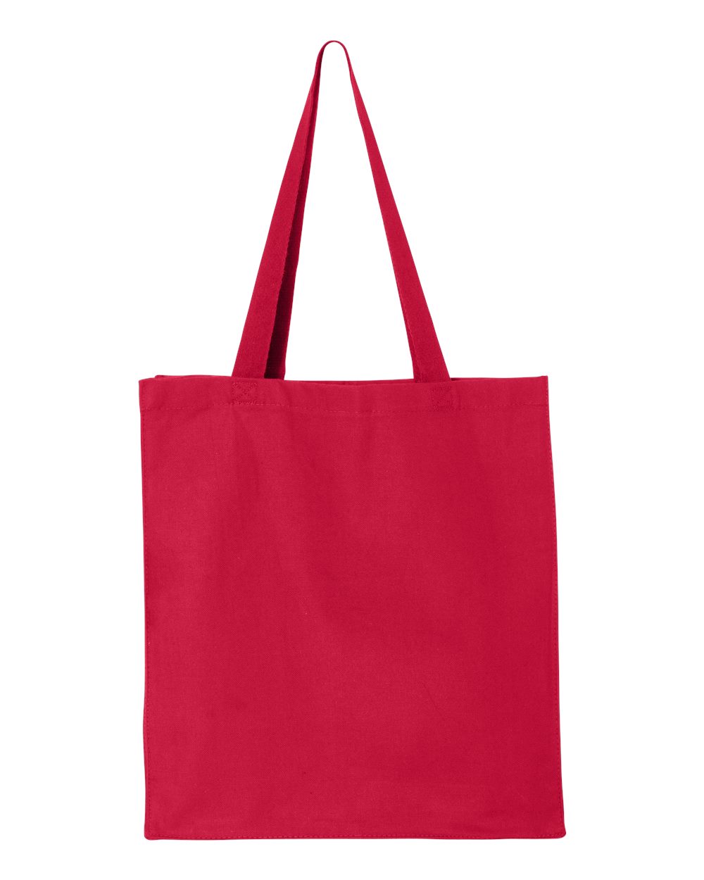 Front View of Red 14L Shopping Bag - Q125300