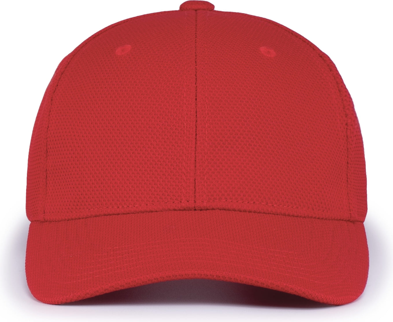 RED ADJUSTABLE WICKING MESH CAP