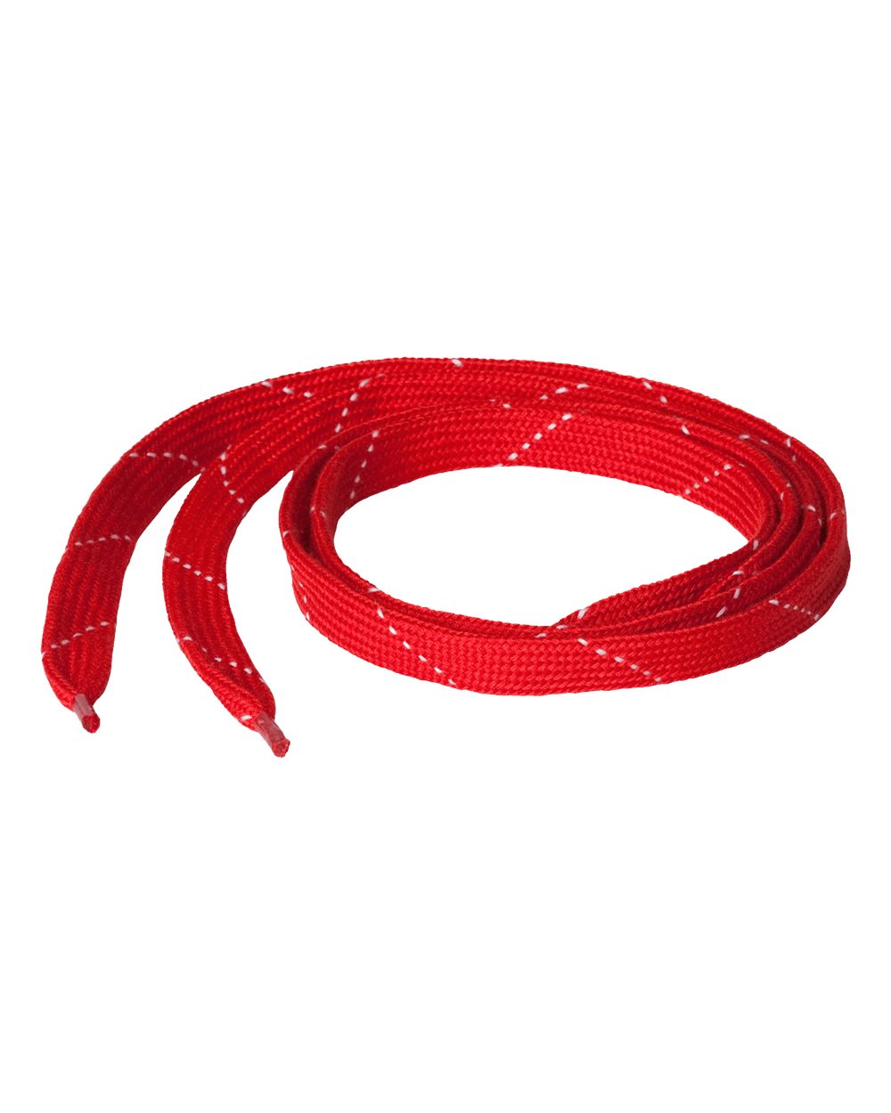 Front View of Red Custom-Color Laces - 8831