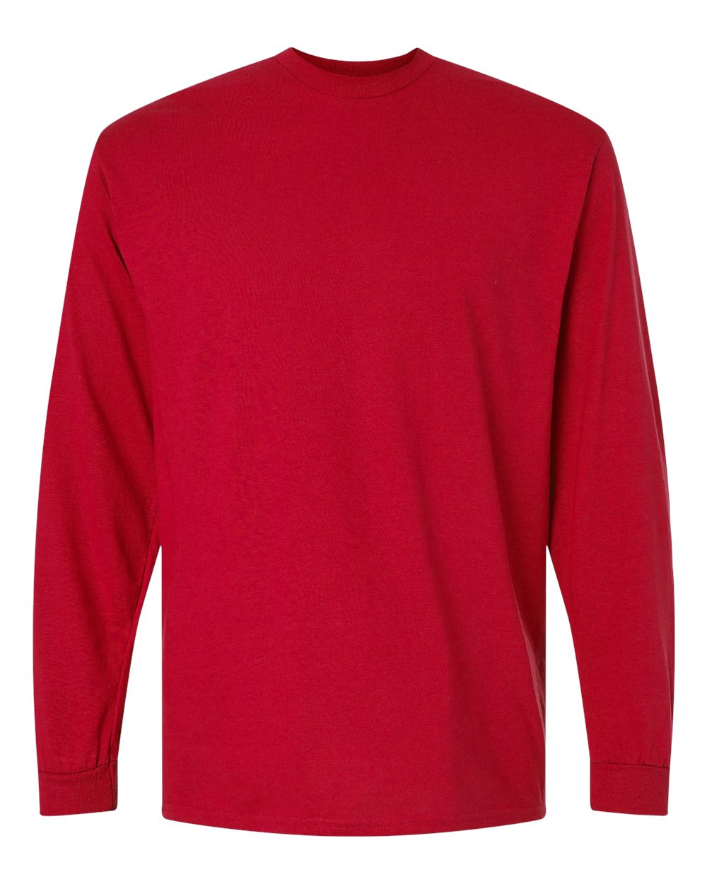 Red DryBlend® 50/50 Long Sleeve T-Shirt - 8400