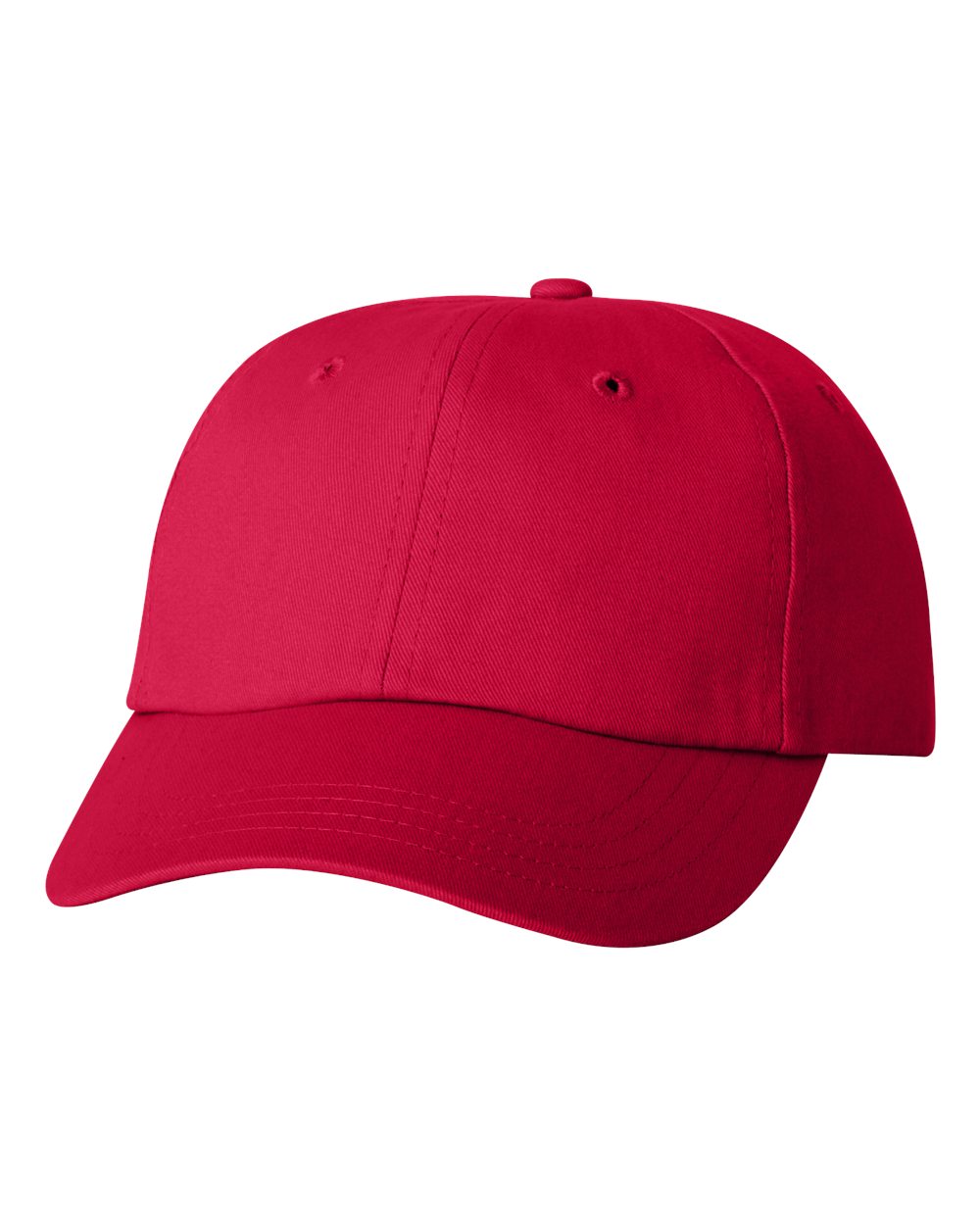 Front View of Red Econ Cap - 6440