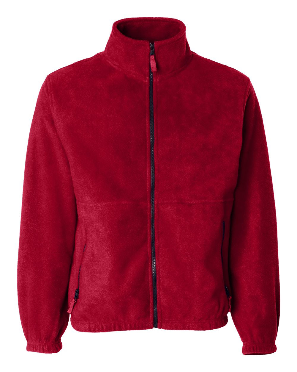Red Fleece Full-Zip Jacket - 3061