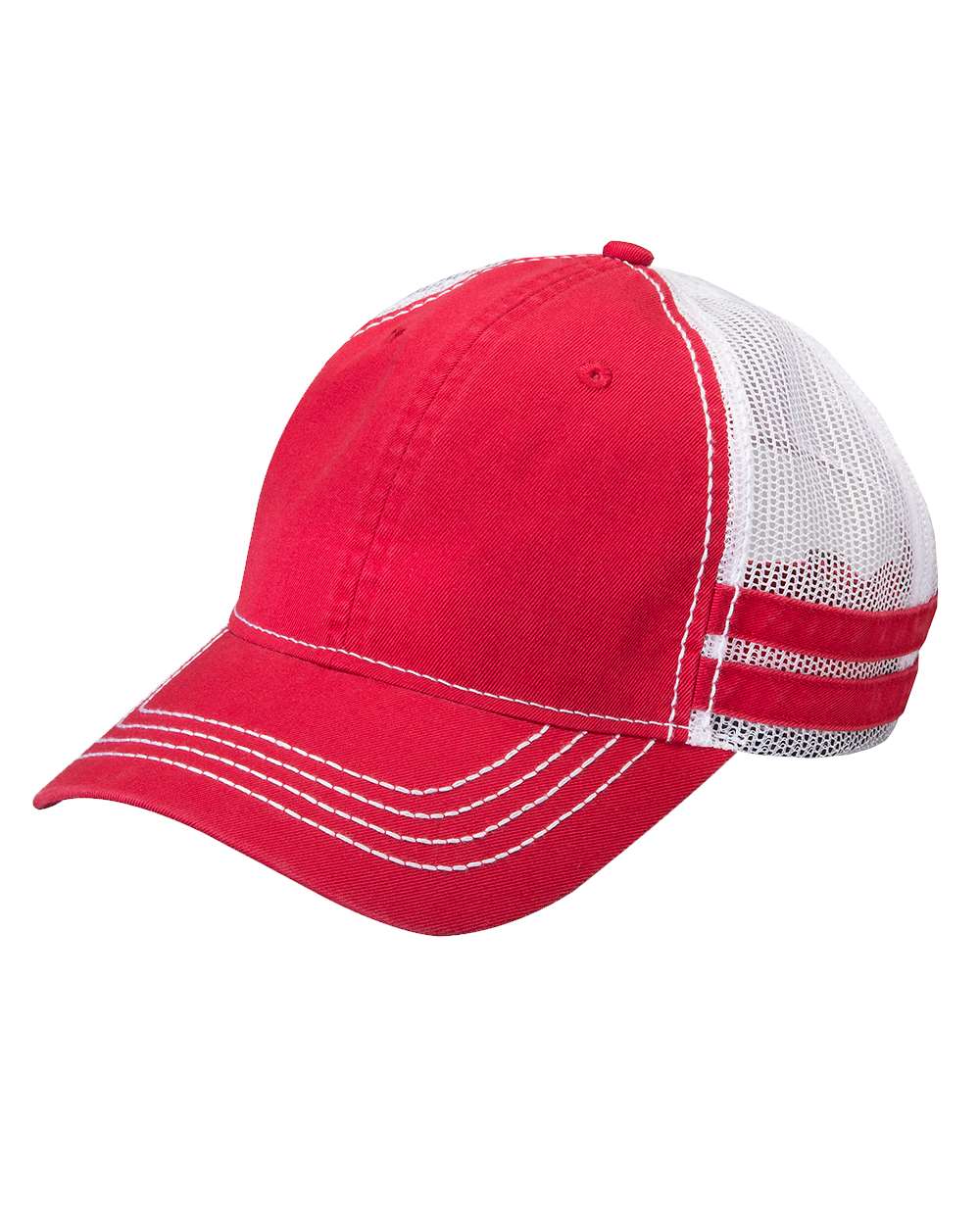 Front View of Red Heritage Cap - HT102
