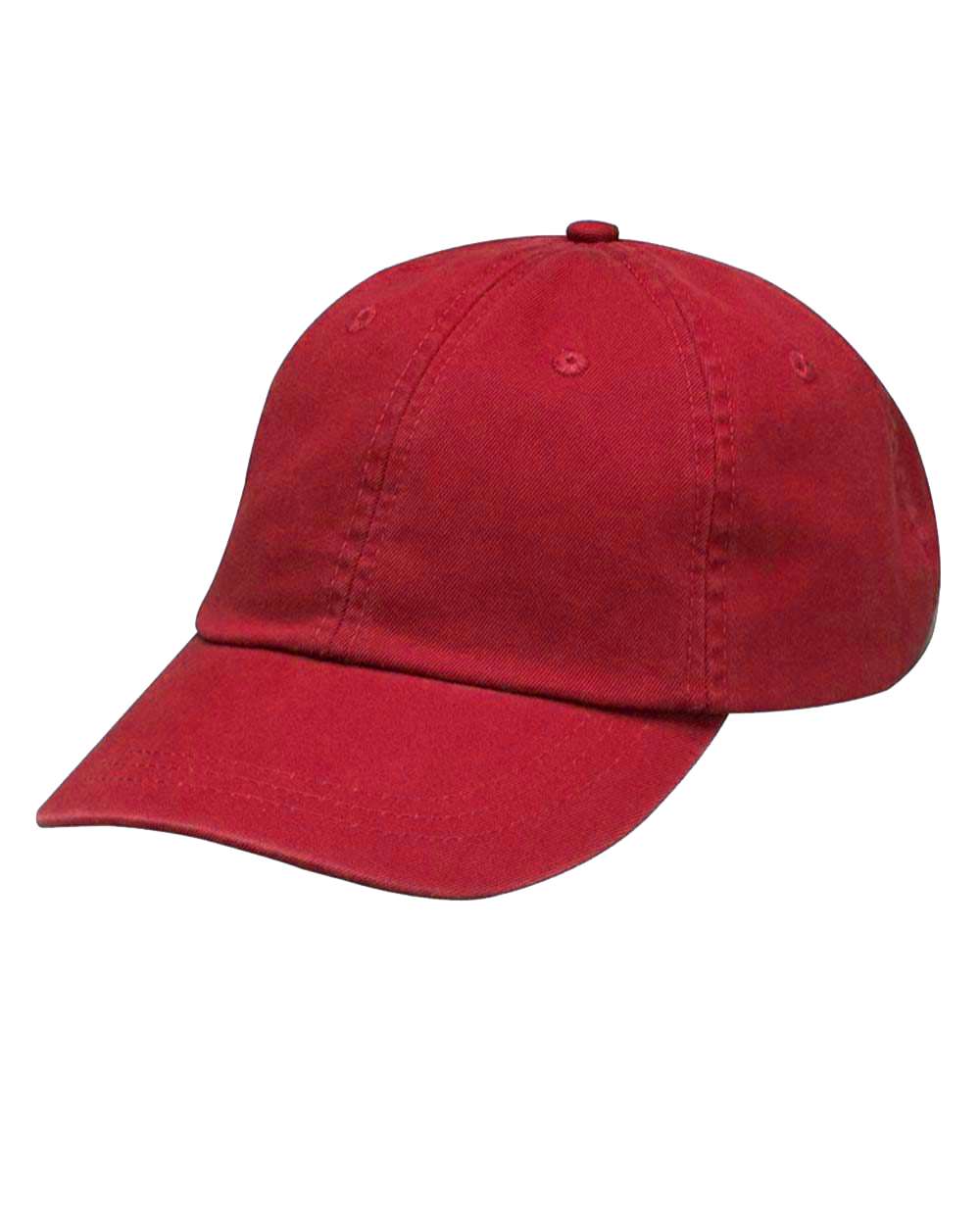 Front View of Red Optimum II True Color Cap - LP104