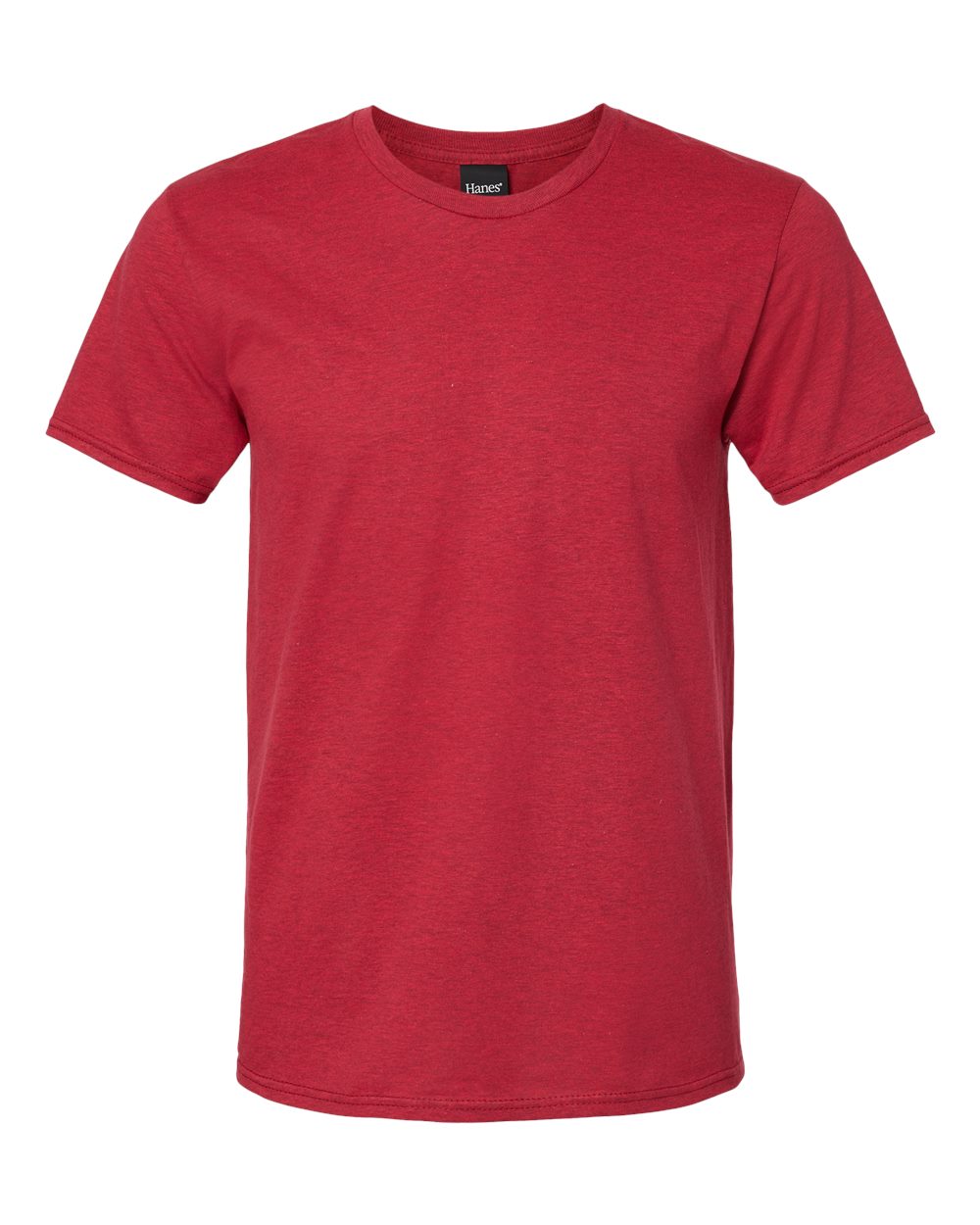 Front View of Red Pepper Heather Perfect-T T-Shirt - 4980