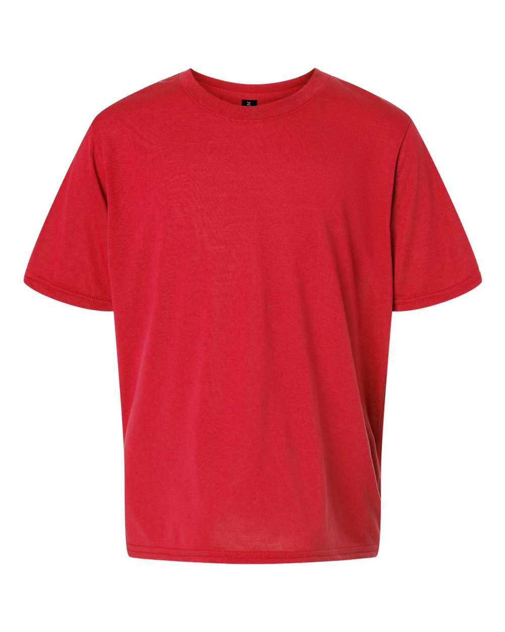 Front View of Red Performance® Youth T-Shirt - 42000B