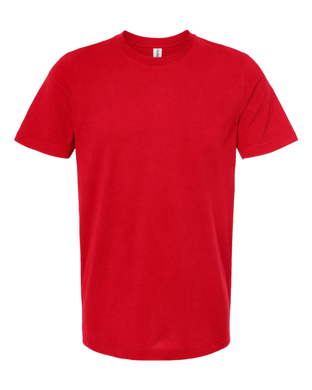 Front View of Red Premium Cotton T-Shirt - 502