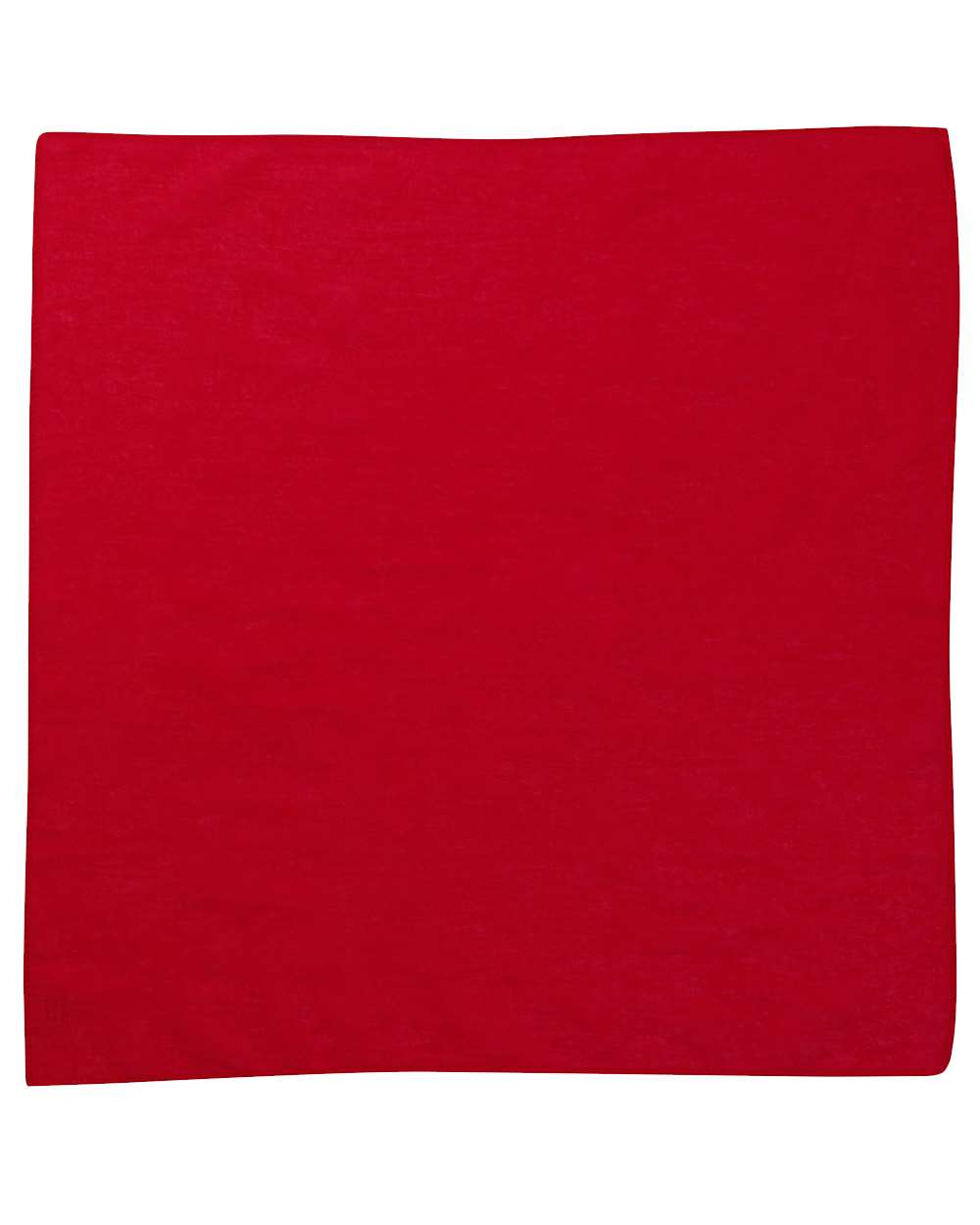 Front View of Red ValuMask Bandana - VC21 plain