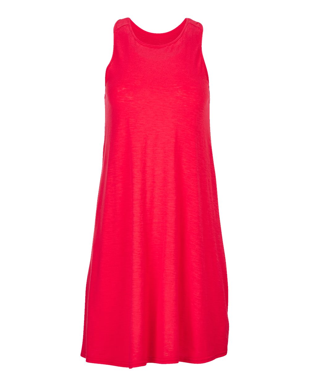 Front View of Red Women's Coastal Cover Up - BW4101