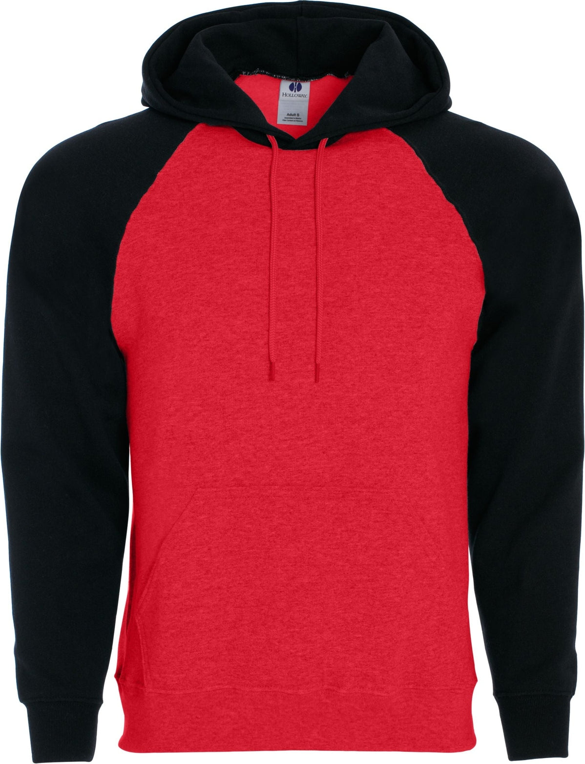 RED/BLACK BANNER HOODIE