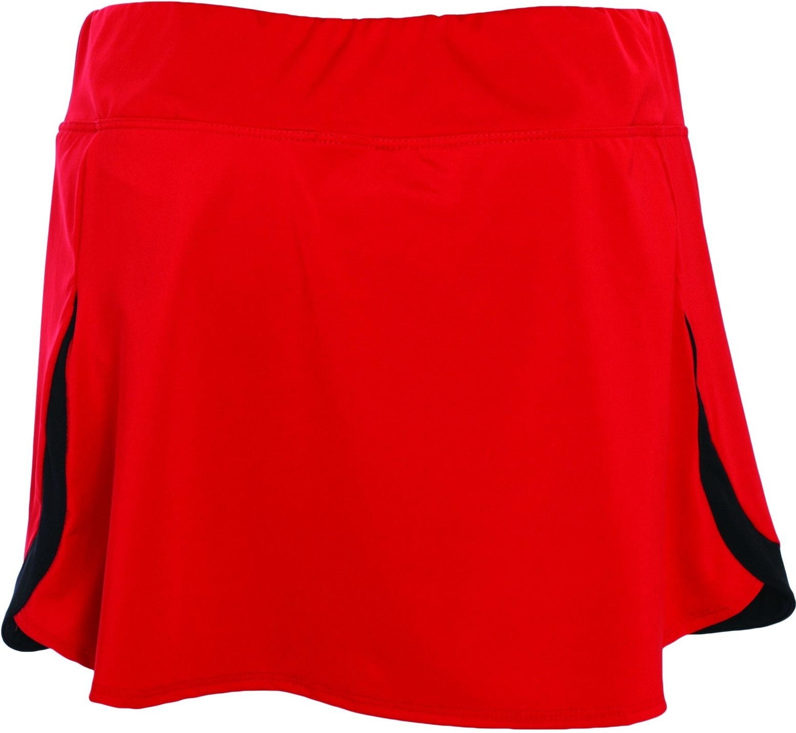 RED/BLACK LDS ACTION COLOR BLOCK SKORT