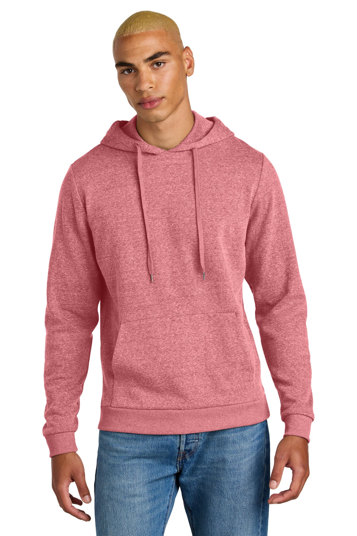 Front View of RedFrost District Perfect Tri Fleece Pullover Hoodie DT1300