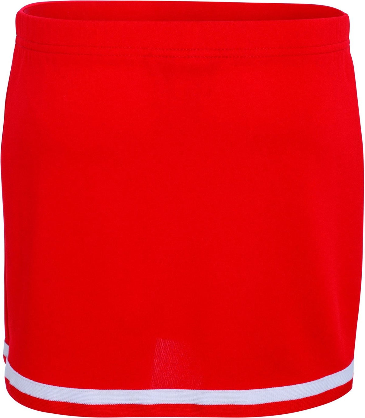 Front View of RED/WHITE LADIES ENERGY SKIRT