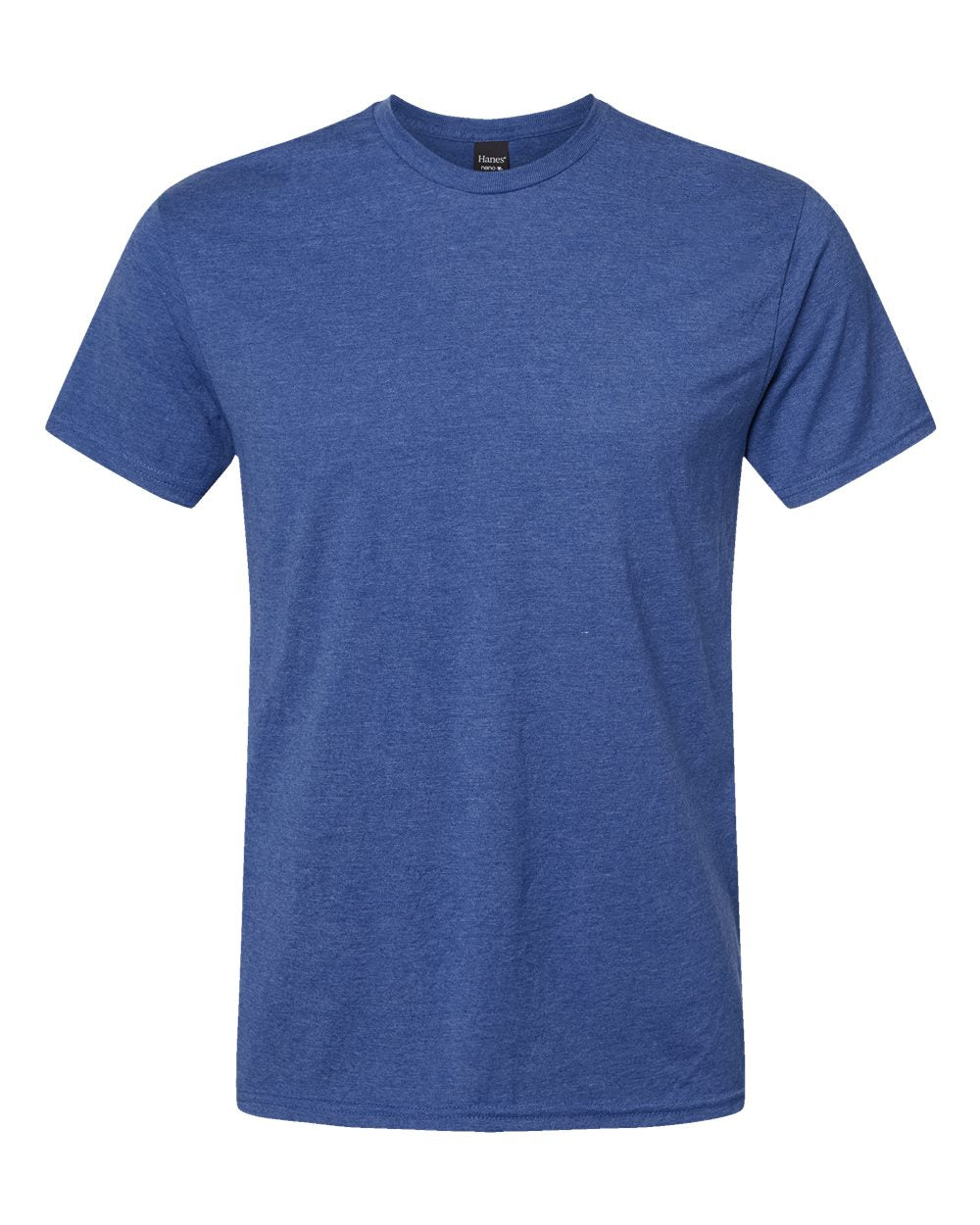 Front View of Regal Navy Heather Perfect-T T-Shirt - 4980