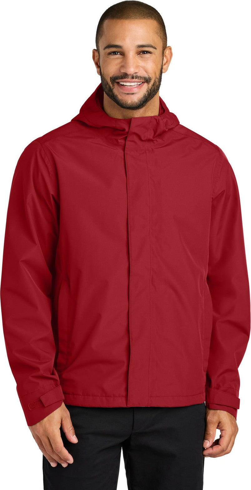 Front View of RichRed Port Authority C-FREE Rain Jacket J714