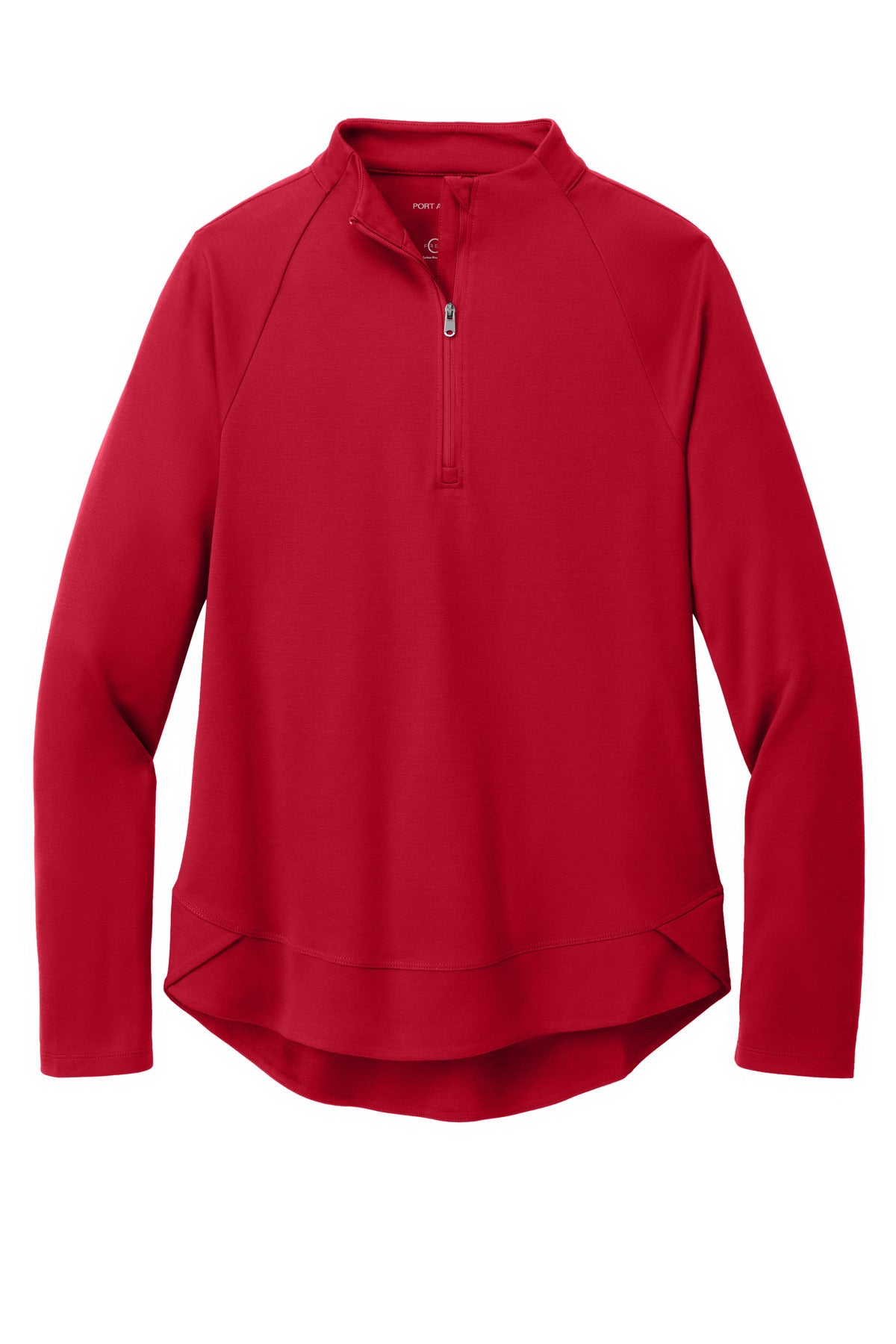 Front View of RichRed Port Authority Women's C-FREE Cypress 1/4-Zip LK870