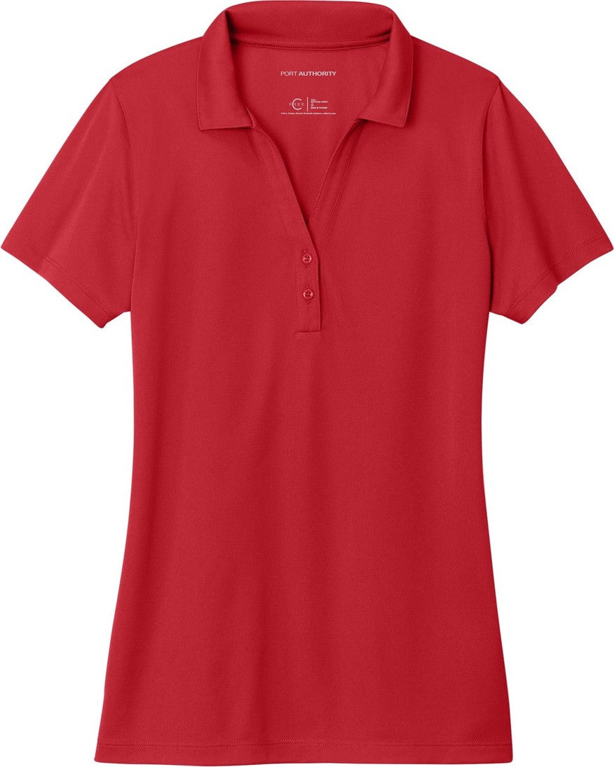 Front View of RichRed Port Authority Women's C-FREE Performance Polo LK863