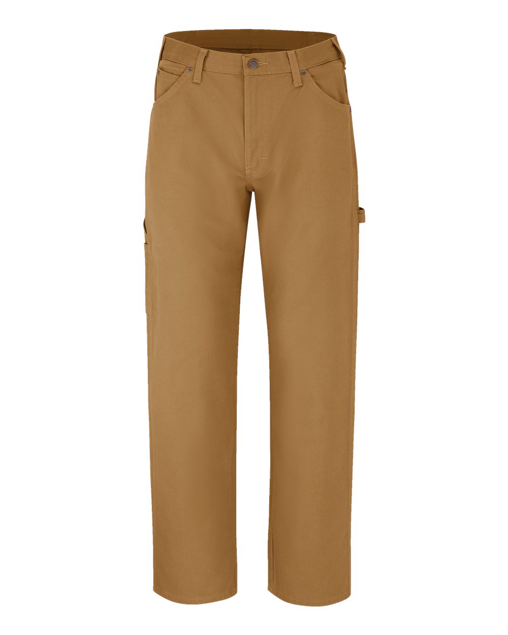 Front View of Rinsed Brown Duck - 30I Duck Carpenter Jeans - Odd Sizes - 1933ODD
