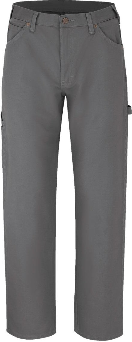 Front View of Rinsed Slate - 30I Duck Carpenter Jeans - Extended Sizes - 1933EXT