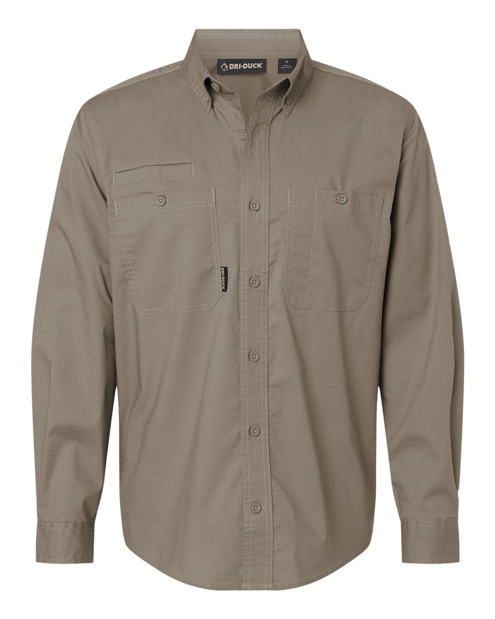 Front View of Rope Craftsman Woven Shirt - 4450T