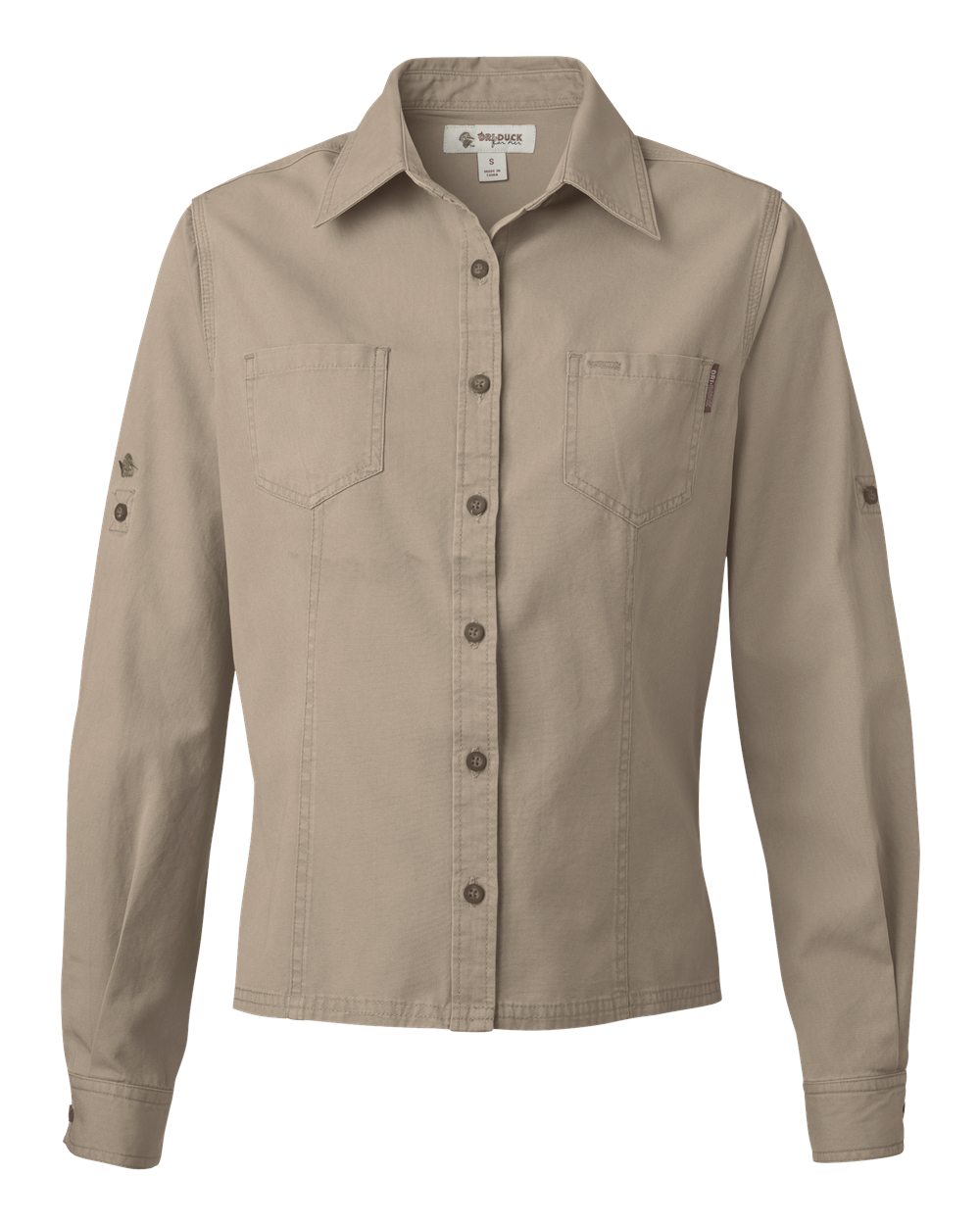 Rope Sawtooth Collection Women's Mortar Long Sleeve Shirt - 8284