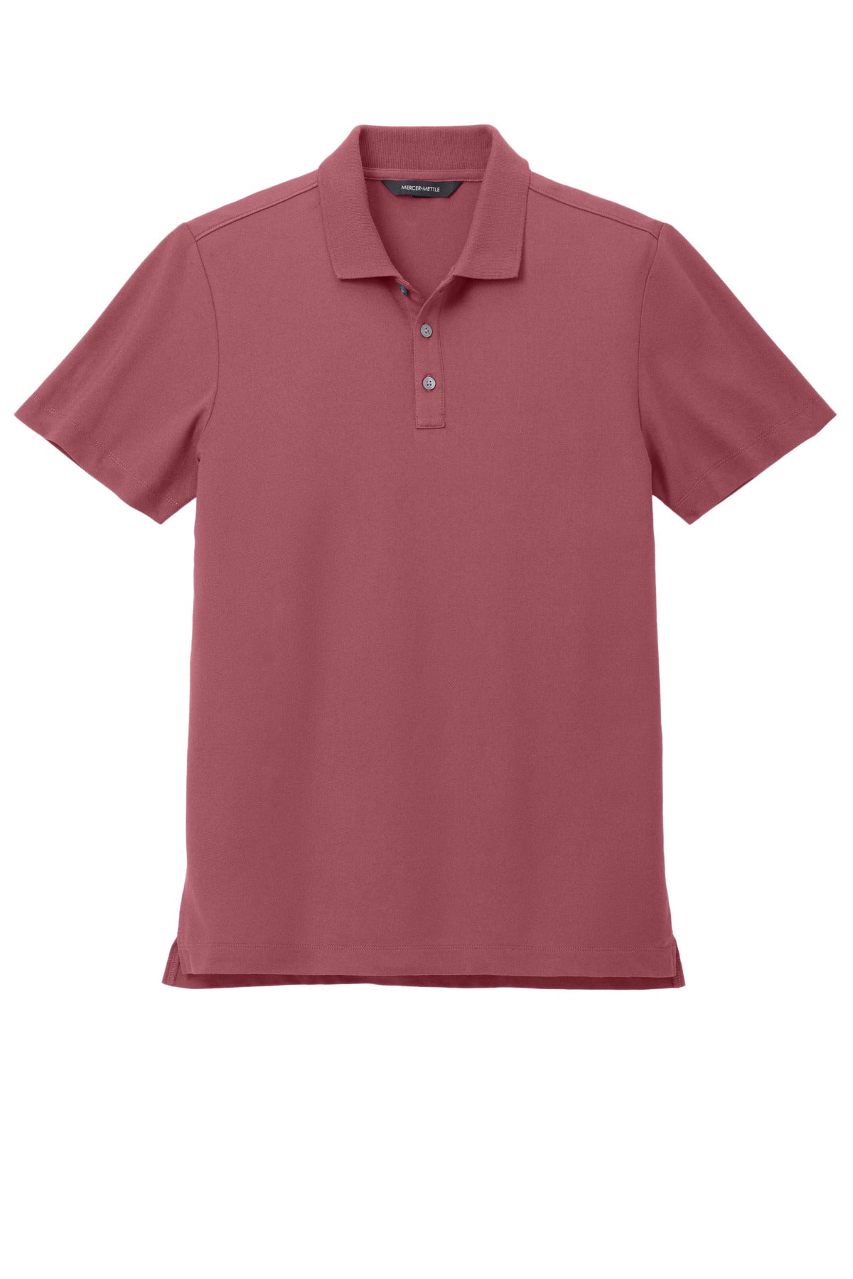 Front View of Rosewood Mercer+Mettle Stretch Pique Polo MM1004