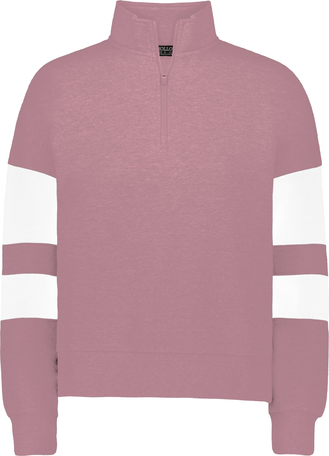Front View of ROSEWOOD/WHITE JACKSON WAY LDS PULLOVER
