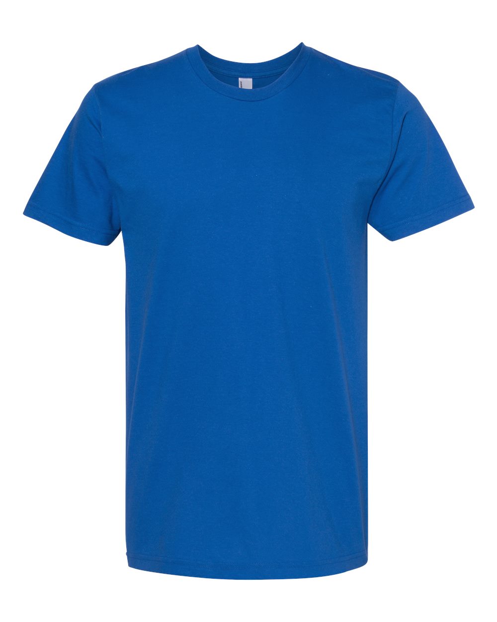 Front View of Royal Blue Fine Jersey Tee - 2001