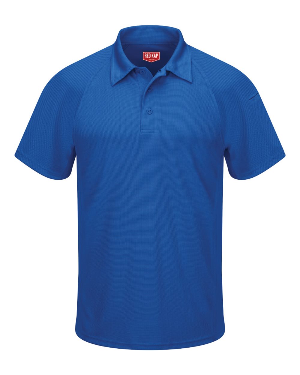 Front View of Royal Blue Performance Knit® Flex Series Active Polo - SK92