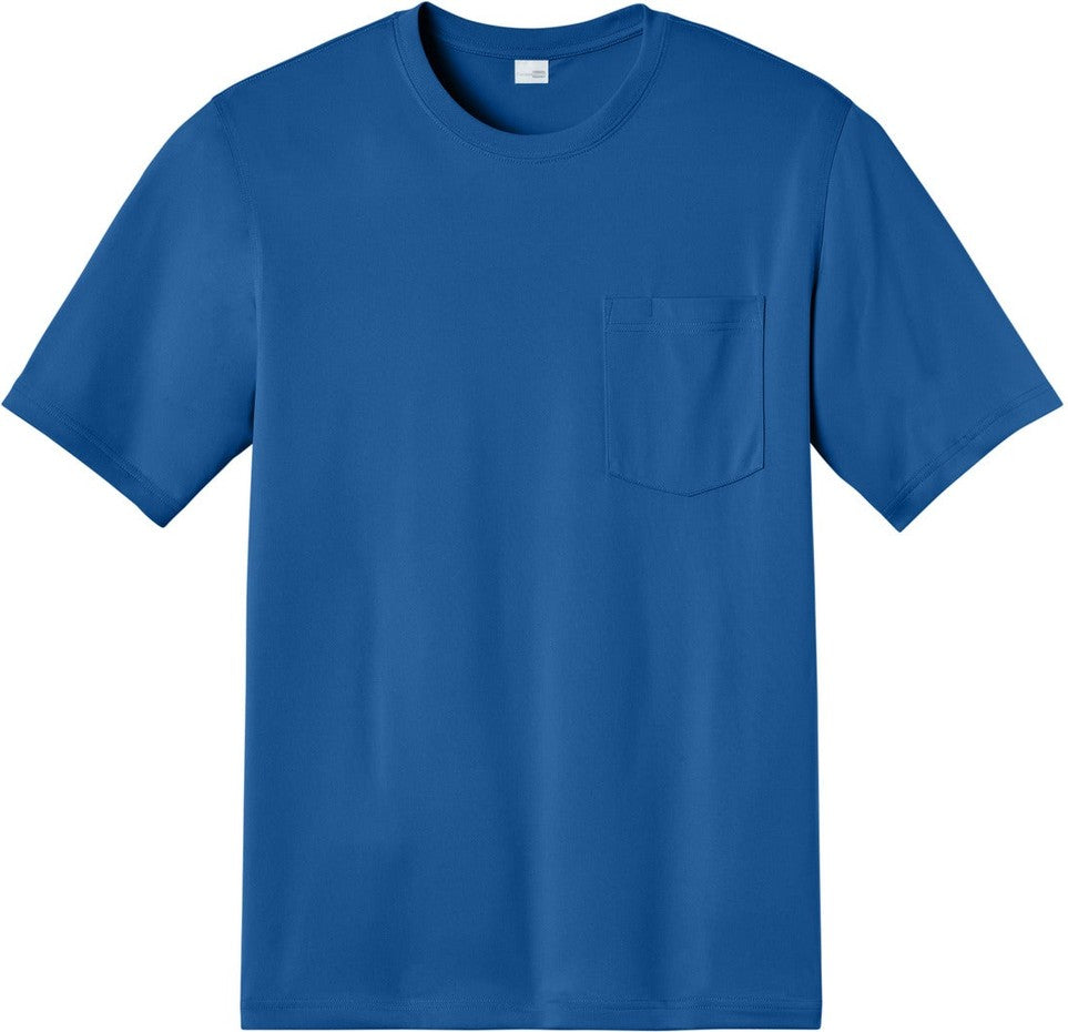 Front View of Royal CornerStone Tall Workwear Pro Short Sleeve Pocket Tee TLCS440P