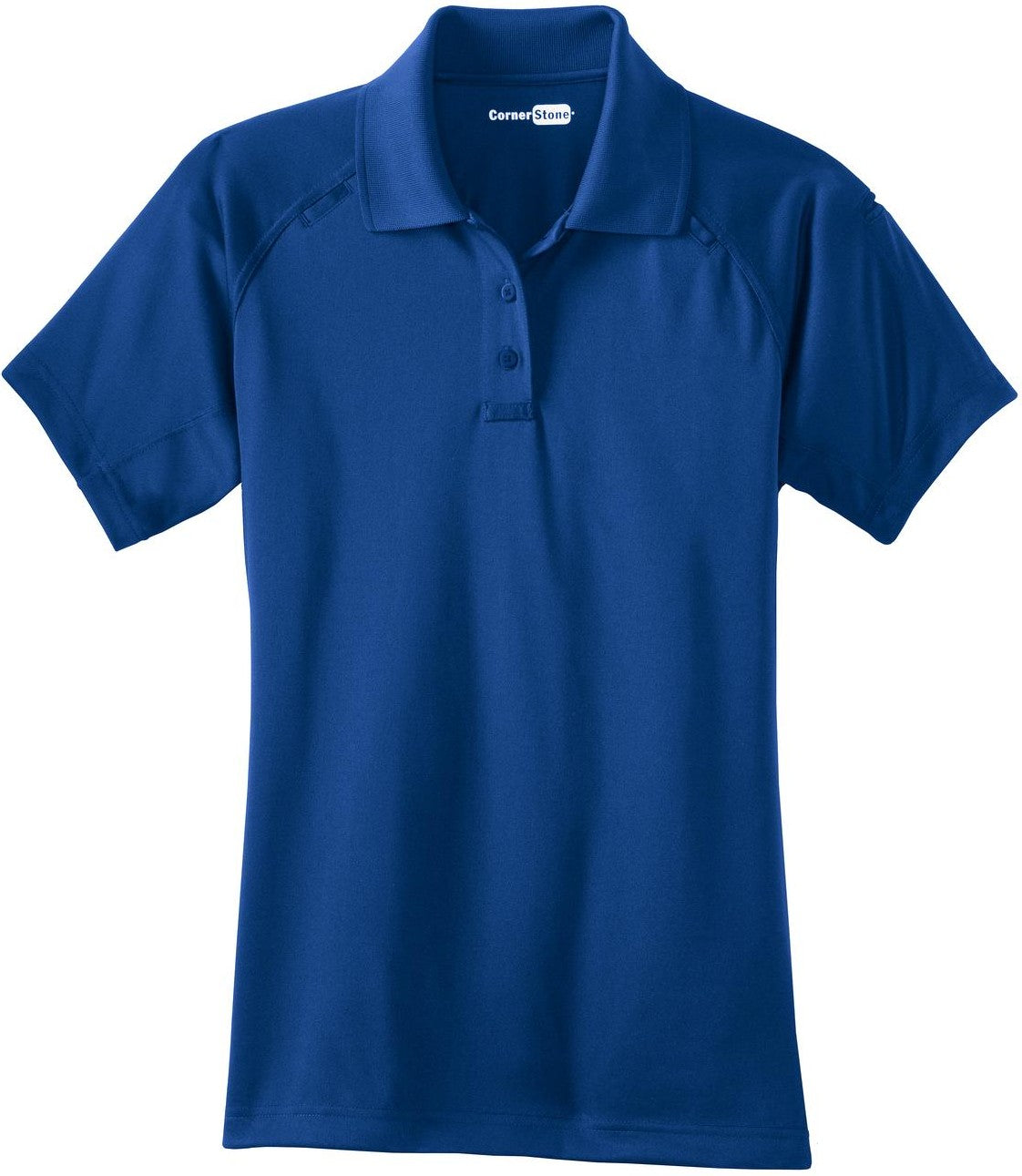 Front View of Royal CornerStone Women's Select Snag-Proof Tactical Polo. CS411